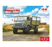 ICM 35135 MAQUETA UNIMOG S 404, CAMIÓN MILITAR ALEMÁN 1/35