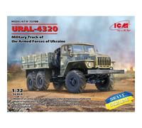 Maqueta Camión Ural-4320 Military Truck Of The Armed Forces Of Ucrania ICM 727