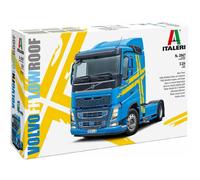 Italeri 3967 1:24 Volvo FH Low Roof - Kit, maqueta de pie, Manualidades, Hobby, encolado, Kit de plástico, Fiel al Detalle, Multicolor