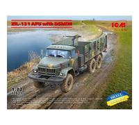 Maqueta Camión ZІl-131 Afu Con Dshkm |ICM|72821| 1:72 Maqueta Tanque Promo