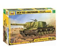 Maqueta Canon Adv Soviético Isu-152 Soviet Tank Destroyer ZVEZDA 3532 1