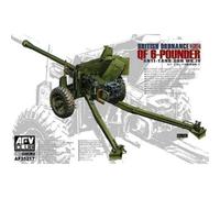 Maqueta Canon British Ordnance Qf 6 Pounder Antitanque Gun Mk.iv AFV CLUB 35217
