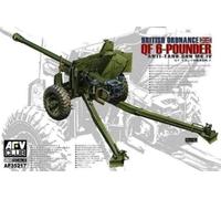Maqueta Canon British Ordnance Qf 6 Pounder Antitanque Gun Mk.iv AFV CLUB 35217