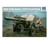Maqueta Canon Soviet 122mm Artilleria 1938 M-30 Finales De Versión TRUMPETER