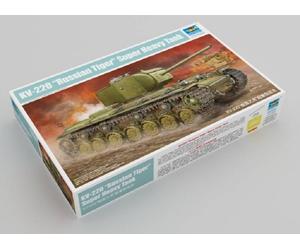 Maqueta Char Kv-220 "Tigre Ruso" Tanque Super Pesado Trumpeter 05553 1/35