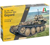Maqueta Char Sd. Kfz. 140 Flakpanzer 38(t) Gepard |italeri|96461| 1:35 Maqueta