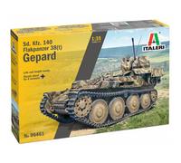 Maqueta Char Sd. Kfz. 140 Flakpanzer 38(t) Gepard |italeri|96461| 1:35 Maqueta
