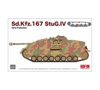 Maqueta Char Sd.Kfz.167 Stug.IV Producción Temprana Rye Field Model 5060 1/35
