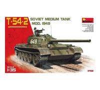 Maqueta Char T-54-2 Tanque Medio Soviético. Mod 1949 Miniart 37012 1/35 Maqueta