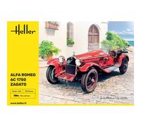 Maqueta Coche Alfa Romeo 6C 1750 Zagato |HELLER|80715| 1:24 Maqueta Char Pro