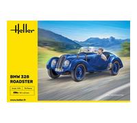 Maqueta Coche Bmw 328 Roadster |HELLER|80701| 1:24 Maqueta Char Promo