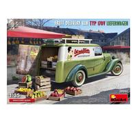 Maqueta Coche Fruta Delivery Van Tipo 170v Furgonetas MiniArt 38044 1 :3 5