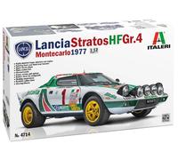 Maqueta Coche Lancia Stratos HF Gr.4 Montar Carlo 1977 ITALERI 4714 1:12 Maq