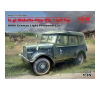Maqueta Coche Le.gl.einheitz-pkw Kfz.1 Soft Top Wwii Alemán Ligero Personal C