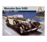 Maqueta Coche Mercedes Benz 540k ITALERI 3701 1/24ème Maqueta Tanque Promo