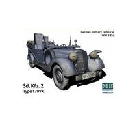 Maqueta Coche Sd.kfz. 2 Tipo 170vk German Military Radio Car Master Box 3531