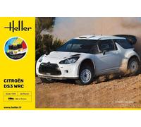 Maqueta Coche Starter Kit Citroen Ds3 Wrc |HELLER|56758| 1:24 Maqueta Tanque P