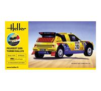 Maqueta Coche Starter Kit Peugeot 205 Turbo Rallye |HELLER|56189| 1:43 Maqueta
