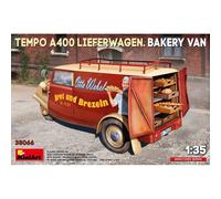 Maqueta Coche Tempo A400 Lieferwagen. Bakery Van MiniArt 38066 1 :3 5 Maquett
