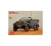Maqueta Coche Tipo G4 (kfz.21) Segunda Guerra Mundial German P Car ICM 35538 1/