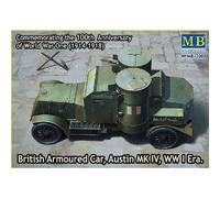 Maqueta Coche Yield British Armoured Car Austin Mk IV Ww I Era Master Box