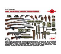 Maqueta De Arma Y Equipo De Infantería De EE. UU. De La Primera Guerra Mundial