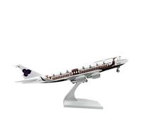 Maqueta de avión B747 Resina 30 cm a Escala 1/250 con Ruedas para coleccionistas Adultos Ideal para exhibir Juego de Pasatiempos en Miniatura