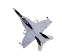 Maqueta De Avión Combate Militarizado A Escala 1:100 del F/A-18F F-18 F18 Super Hornet La USAF con Bandera Pirata En Metal Fundido A Presión Regalo Cumpleaños Recuerdos Colección