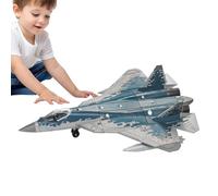 Maqueta De Avión De Combate Para Niños - Juguete De Montaje Con Función De Retroceso - Robusto Avin Militar De ABS - Set De Avin Educativo Para Niños Y Niñas A Partir De 3 Años - Set De Regalo