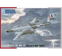 MAQUETA DE AVIÓN ESPECIAL HOBBY 72364 A.W. METEOR NF MK.14 ""THE LAST OF NIGH...