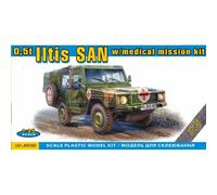 Maqueta De Camión Ligero 4x4 Iltis Con Kit De Misión Médica |ACE|35103