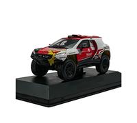 Maqueta de Coche a Escala para Peugeot 2008 Dakar 2016 1 43 Modelo De Coche De Carreras De Aleación Coleccionables Regalos Juguete para Niños Coche En Miniatura