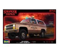 Maqueta De Coche Stranger Things Jim Hopper's '85 Chevy Blazer K5 |revell|07724|