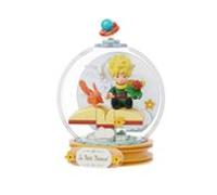 Maqueta De Construccion El Principito Sentado En Un Libro