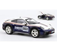 Maqueta de Escala Norev Compatible con Porsche 911 Dakar 2023 Rougroads 1:18 Modelo Scale NV187240 241217