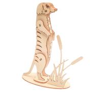 Maqueta de madera 3D - Suricate - 40 piezas - 8,5 x 13 x 4 cm - Puzzle 3D Animal Sauvage, Animales exóticos