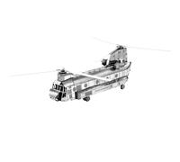Maqueta de metal en 3D del CH-47 Chinook de Metal Earth