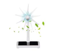 Maqueta De Molino De Viento Solar | Modelo Educativo De Molino De Viento Escritorio | Arte Decorativo Educativo Cientifico Manualidades | para Jardin Hogar Y Escritorio Educativa Artículo Display Rot