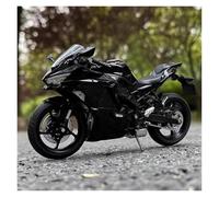 Maqueta de Motocicleta Colección 1:12 para Ninja ZX-25R Modelo De Motocicleta De Aleación Metal Fundido A Presión(Negro)