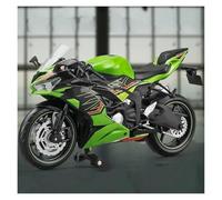 Maqueta de Motocicleta Colección 1:12 para Ninja ZX-6R ZX 6R ZX6R Modelo De Motocicleta A Escala Regalo para Tu Novio(Verde)