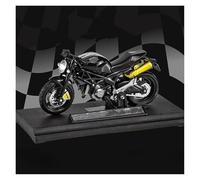 Maqueta de Motocicleta Colección 1:18 para Ducati para Monster 795 Motocicleta Diecast Metal Alloy Mode(Negro)