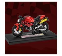 Maqueta de Motocicleta Colección 1:18 para Ducati para Monster 795 Motocicleta Diecast Metal Alloy Mode(Rojo)