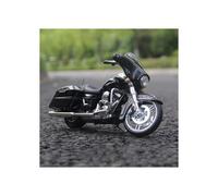 Maqueta de motocicleta - Maisto - Harley Davidson Road King Special 2017 - Negra - Escala 1:12 - Mixta