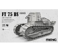 Maqueta De Tanque Francés FT 75 BS |MENG|TS-059| 1:35 Maqueta De Tanque Promo