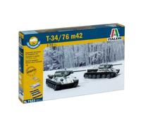 Maqueta de tanque Italeri T-34/76 m42, escala 1:72