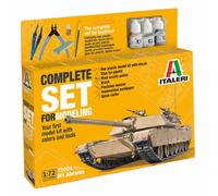 Maqueta De Tanque M1 Abrams - Set Completo Para Modelar Italeri |72004| 1:72