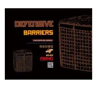 Maqueta Defensive Barriers MENG Sps-032 1/35ème Maqueta Tanque Promo