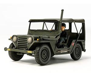 Maqueta del Tanque con Nosotros Camión Utilitario Guerra M151A1 Vietnam uno y Treinta y Cinco Minutos