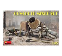 Maqueta Diorama Camión De Cemento Set |MINIART|35593| 1:35