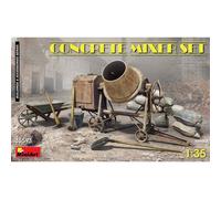 Maqueta Diorama Camión De Cemento Set |MINIART|35593| 1:35